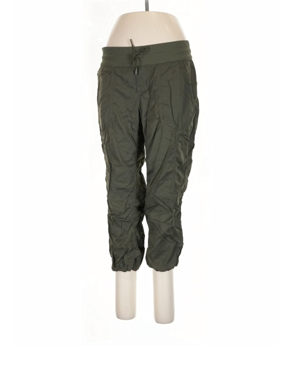 The North Face Olive Drawstring Jogger Pants womens size small